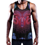 Aries And Astrological Signs Print Training Tank Top