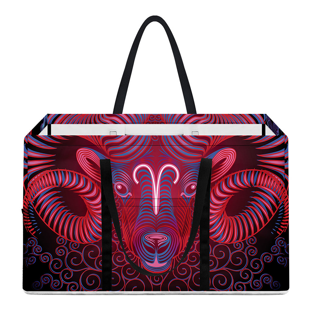 Aries And Astrological Signs Print Utility Tote Bag