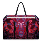 Aries And Astrological Signs Print Utility Tote Bag