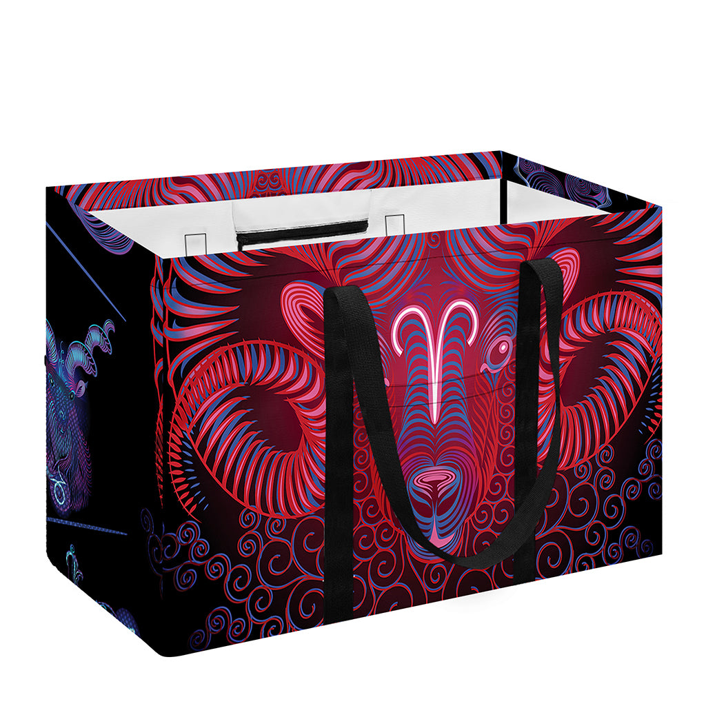 Aries And Astrological Signs Print Utility Tote Bag