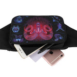 Aries And Astrological Signs Print Waist Bag