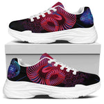 Aries And Astrological Signs Print White Chunky Shoes