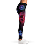 Aries And Astrological Signs Print Women's Leggings