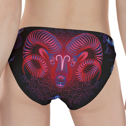 Aries And Astrological Signs Print Women's Panties