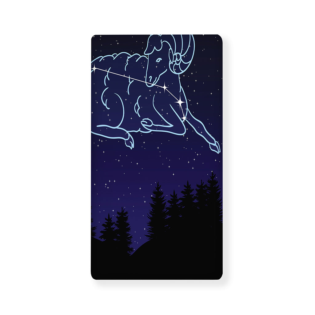 Aries Constellation Print Baby Crib Sheet