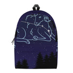 Aries Constellation Print Backpack