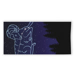 Aries Constellation Print Beach Towel