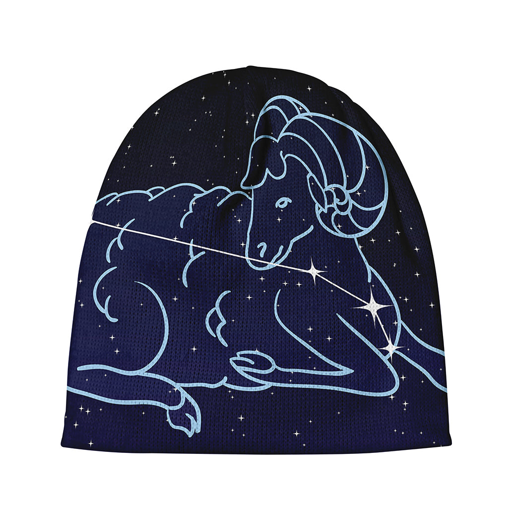 Aries Constellation Print Beanie