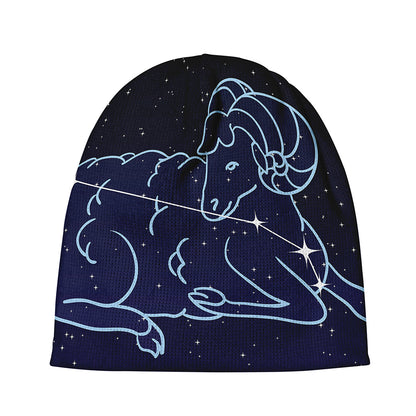 Aries Constellation Print Beanie