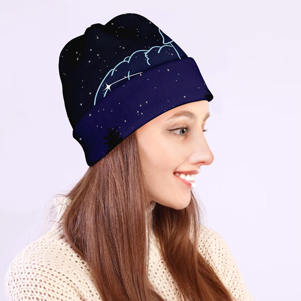 Aries Constellation Print Beanie