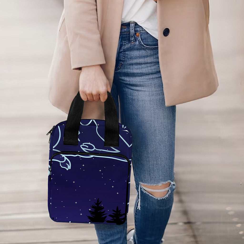 Aries Constellation Print Bible Tote Bag