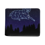 Aries Constellation Print Bifold Wallet