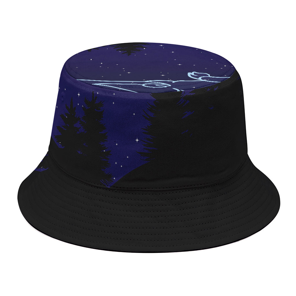 Aries Constellation Print Bucket Hat