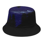 Aries Constellation Print Bucket Hat