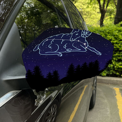 Aries Constellation Print Car Side Mirror Covers