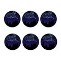 Aries Constellation Print Coaster Set