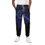 Aries Constellation Print Cotton Pants