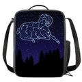 Aries Constellation Print Crossbody Lunch Bag