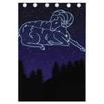 Aries Constellation Print Curtain