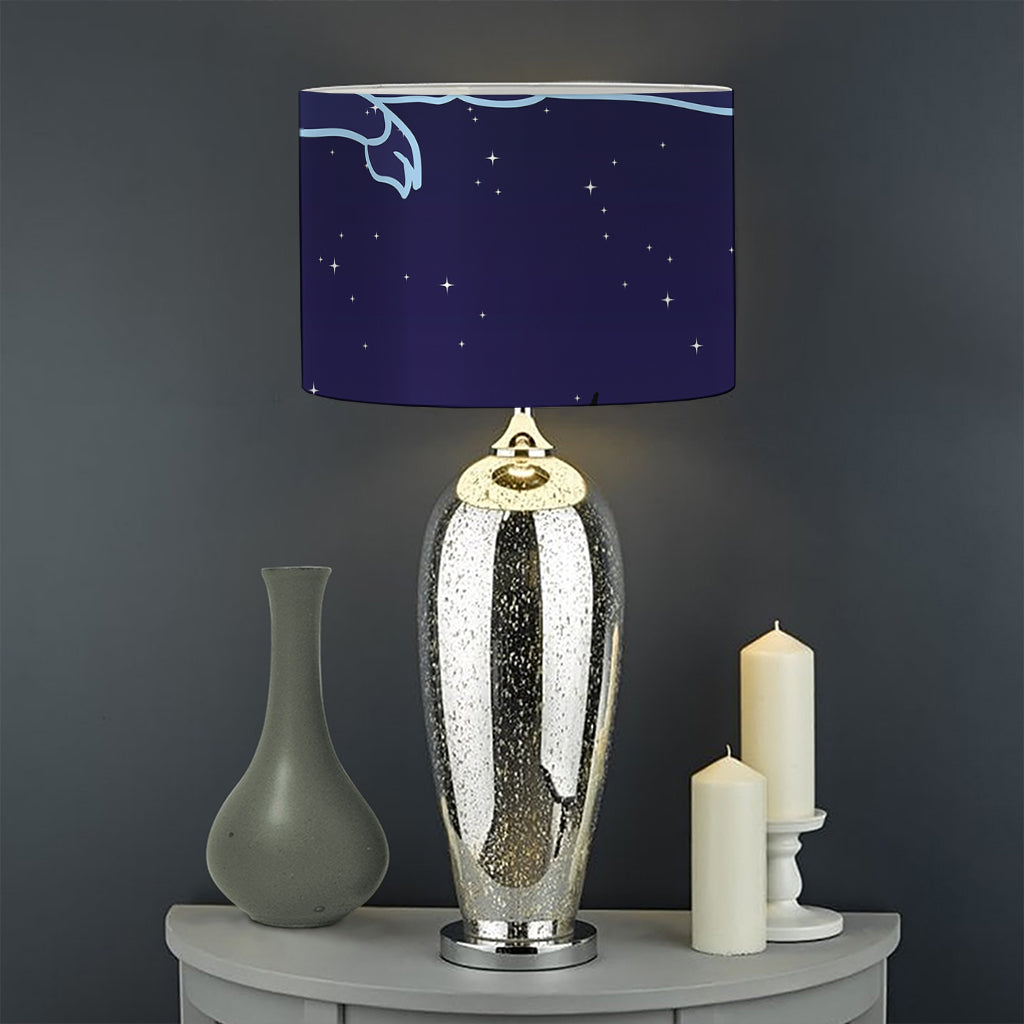 Aries Constellation Print Drum Lamp Shade