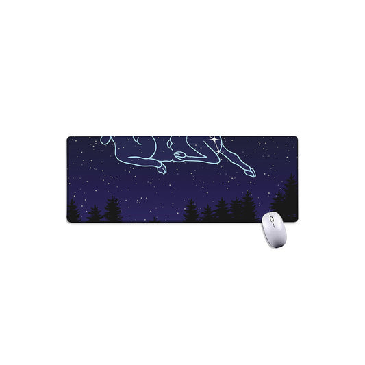 Aries Constellation Print Extended Mouse Pad