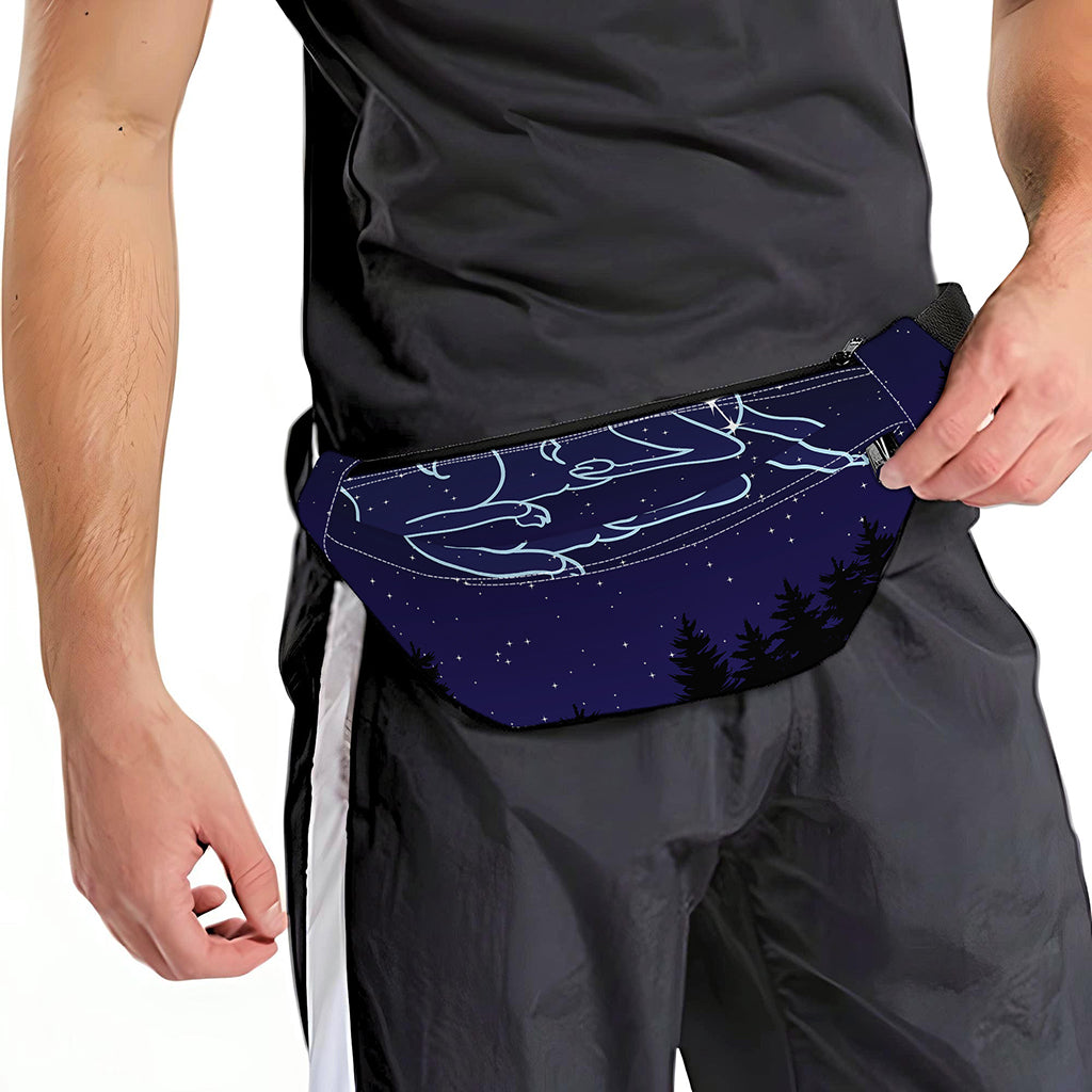 Aries Constellation Print Fanny Pack