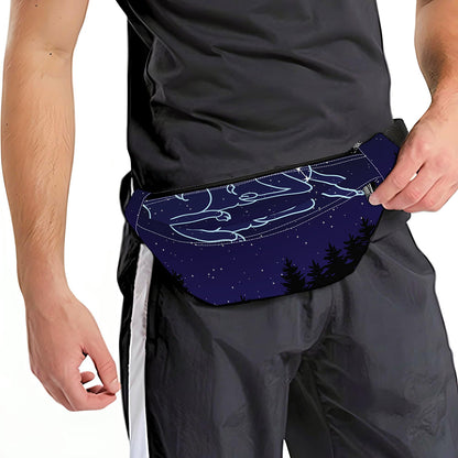 Aries Constellation Print Fanny Pack
