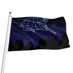 Aries Constellation Print Flag