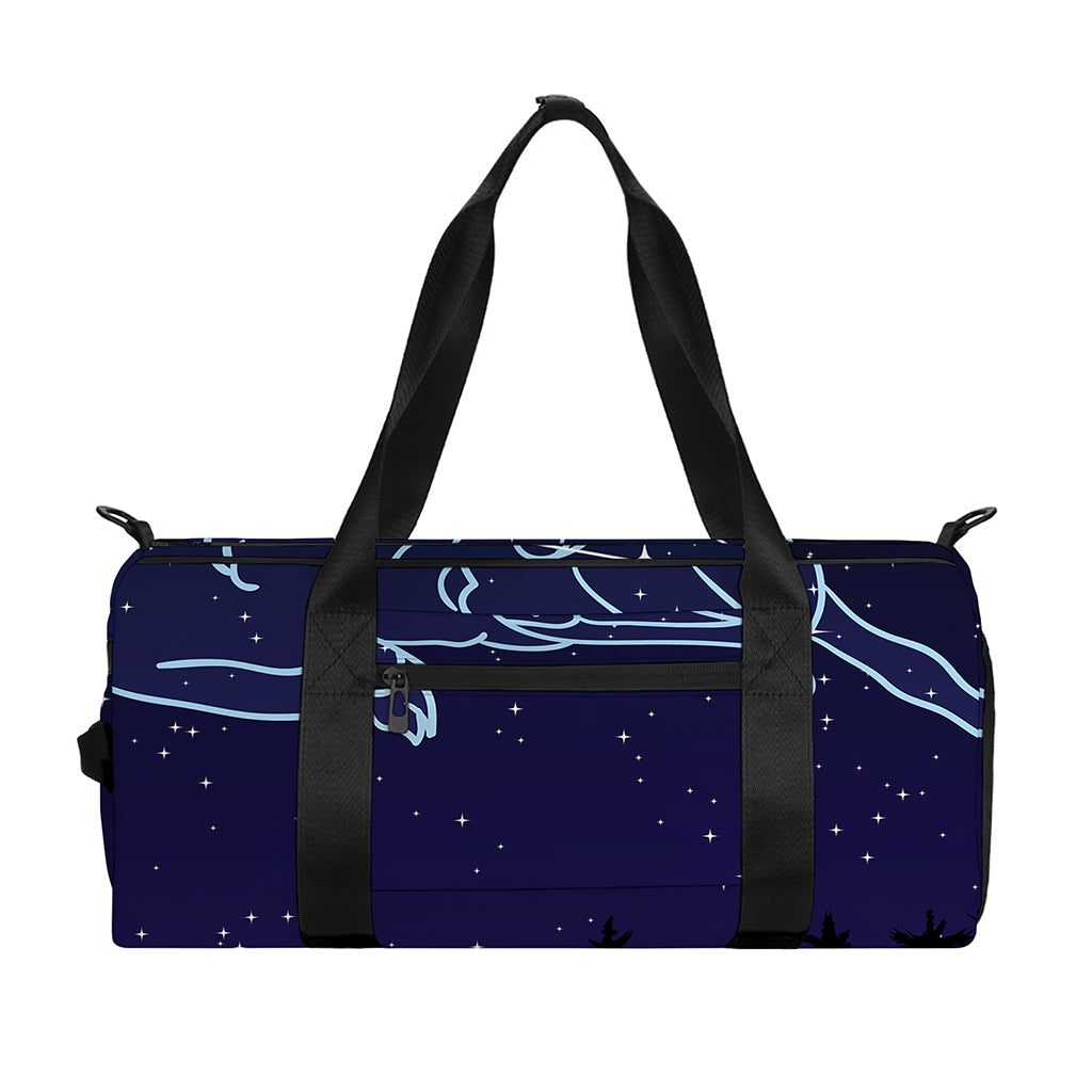 Aries Constellation Print Gym Bag