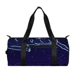 Aries Constellation Print Gym Bag