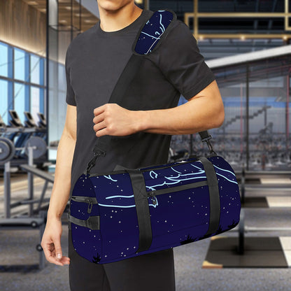 Aries Constellation Print Gym Bag