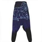 Aries Constellation Print Hammer Pants