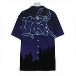 Aries Constellation Print Hawaiian Shirt