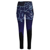 Aries Constellation Print High-Waisted Pocket Leggings