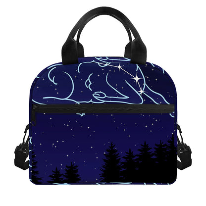 Aries Constellation Print Insulated Lunch Bag