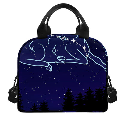 Aries Constellation Print Insulated Lunch Bag