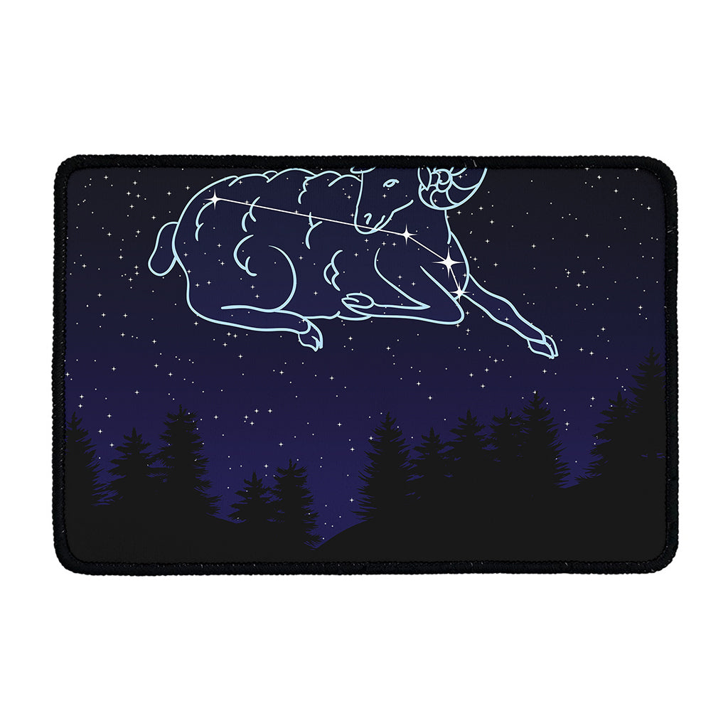 Aries Constellation Print Kitchen Mat