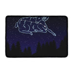 Aries Constellation Print Kitchen Mat