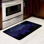 Aries Constellation Print Kitchen Mat
