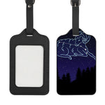 Aries Constellation Print Luggage Tag