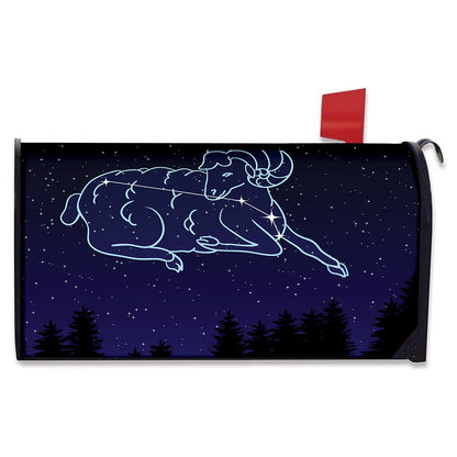 Aries Constellation Print Mailbox Cover