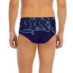 Aries Constellation Print Men's Briefs