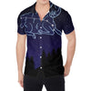 Aries Constellation Print Men's Shirt