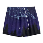 Aries Constellation Print Mesh Shorts