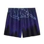 Aries Constellation Print Mesh Shorts