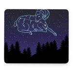Aries Constellation Print Mouse Pad