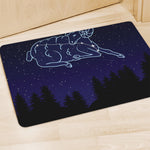 Aries Constellation Print Polyester Doormat