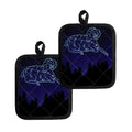 Aries Constellation Print Pot Holders