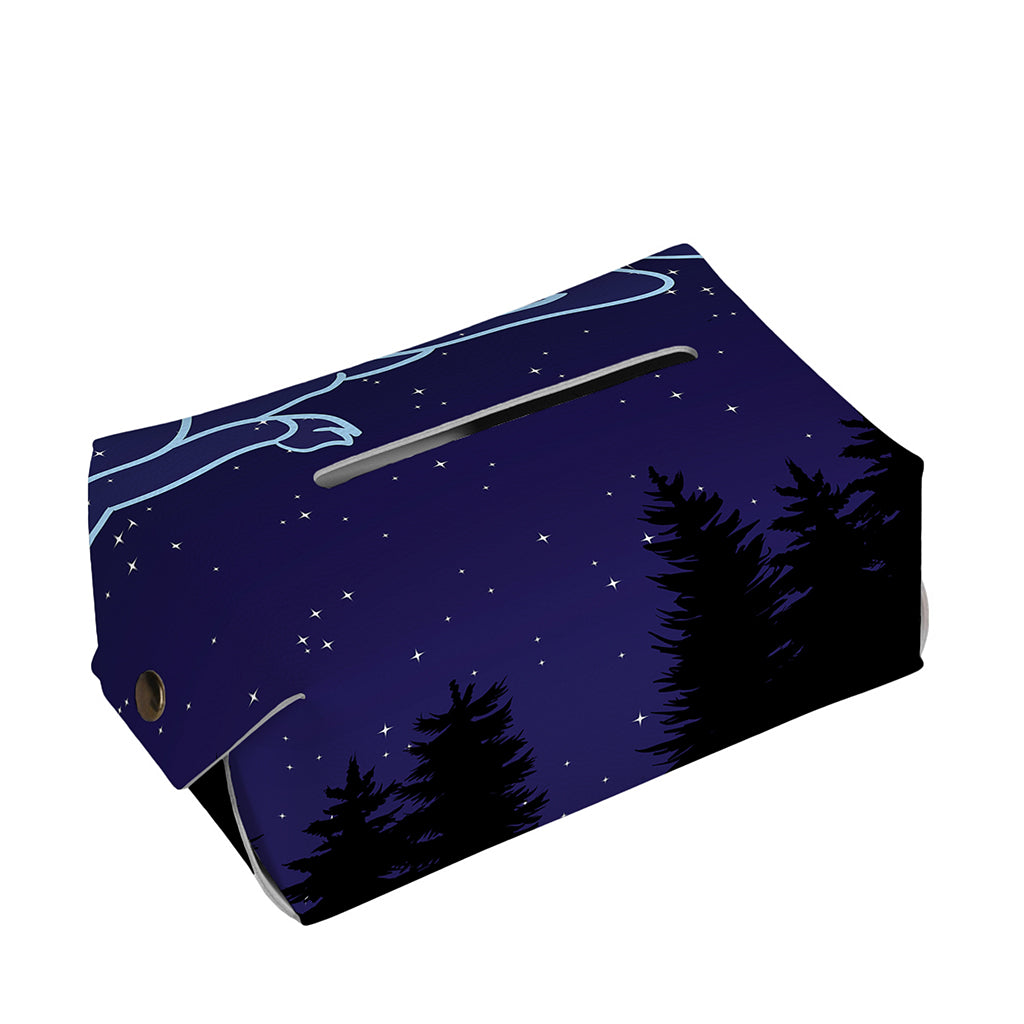 Aries Constellation Print Rectangle Tissue Box Cover