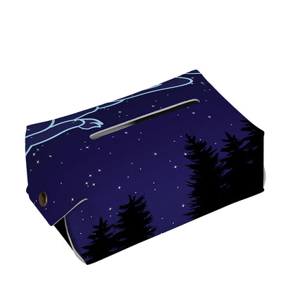 Aries Constellation Print Rectangle Tissue Box Cover
